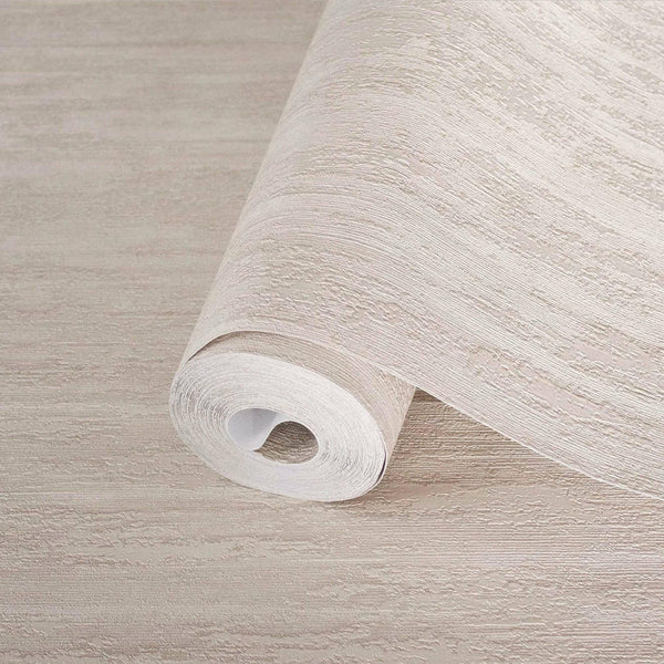 Luxury Cream Abstract Distressed Textured Wallpaper, Elegant Non-Woven Wall Covering, 41.7"W x 398"H, Washable Removable for 