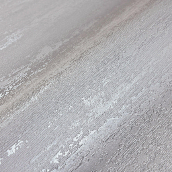Luxury Gray Abstract Distressed Textured Wallpaper, Elegant Non-Woven Wall Covering, 41.7"W x 398"H, Washable Removable for L