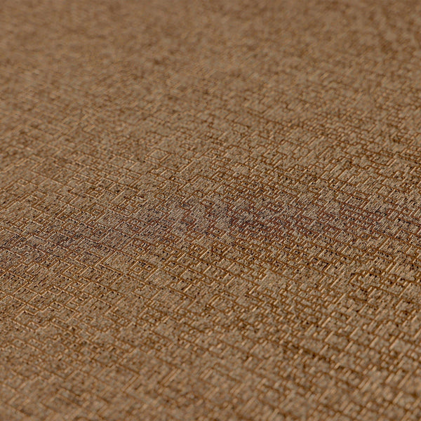 Luxury Brown Abstract Metallic 3D Embossed Wallpaper, Traditional Non-Woven Wall Covering, 41.7"W x 614"H, Washable Removable