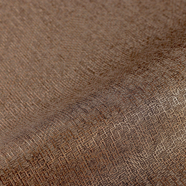 Luxury Brown Abstract Metallic 3D Embossed Wallpaper, Traditional Non-Woven Wall Covering, 41.7"W x 614"H, Washable Removable