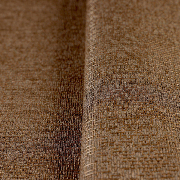 Luxury Brown Abstract Metallic 3D Embossed Wallpaper, Traditional Non-Woven Wall Covering, 41.7"W x 614"H, Washable Removable