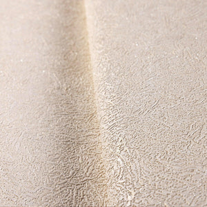 Luxury Cream Abstract Embossed 3D Embossed Wallpaper, Traditional Non-Woven Wall Covering, 41.7"W x 398"H, Washable Removable