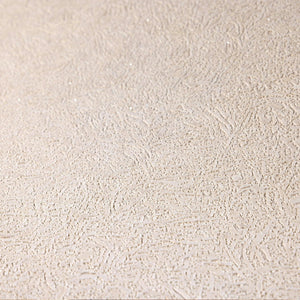 Luxury Cream Abstract Embossed 3D Embossed Wallpaper, Traditional Non-Woven Wall Covering, 41.7"W x 398"H, Washable Removable
