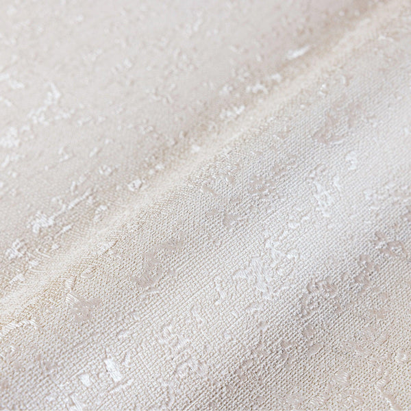 Luxury Cream Abstract Textured 3D Embossed Wallpaper, Boho Non-Woven Wall Covering, 41.7"W x 398"H, Washable Removable for Li