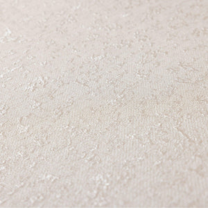 Luxury Cream Abstract Textured 3D Embossed Wallpaper, Boho Non-Woven Wall Covering, 41.7"W x 398"H, Washable Removable for Li