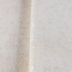 Luxury Cream Abstract Textured 3D Embossed Wallpaper, Boho Non-Woven Wall Covering, 41.7"W x 398"H, Washable Removable for Li