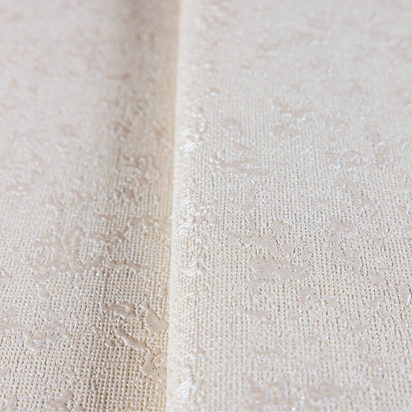 Luxury Cream Abstract Textured 3D Embossed Wallpaper, Boho Non-Woven Wall Covering, 41.7"W x 398"H, Washable Removable for Li