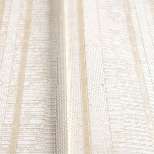 Luxury Cream Striped Stripe Wallpaper, Premium Non-Woven Wall Covering, 41.7"W x 398"H, Washable Removable for Living Room Be