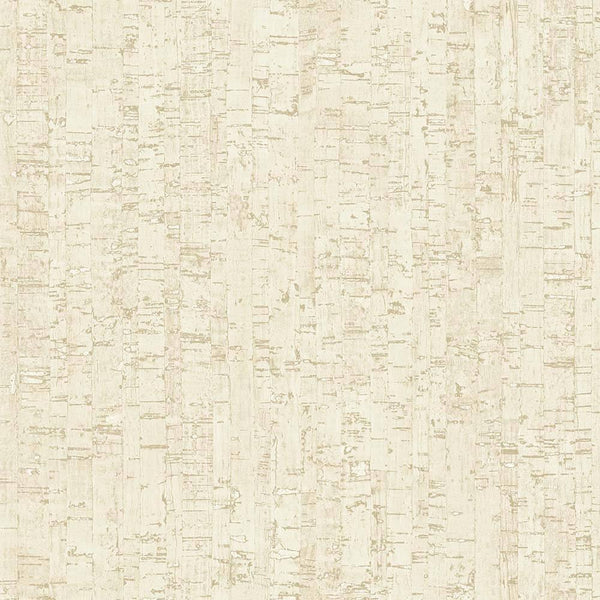 Luxury Cream Wood Textured Wallpaper, Coastal Non-Woven Wall Covering, 41.7"W x 614"H, Washable Removable for Living Room Bed