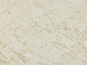 Luxury Cream Wood Textured Wallpaper, Coastal Non-Woven Wall Covering, 41.7"W x 614"H, Washable Removable for Living Room Bed
