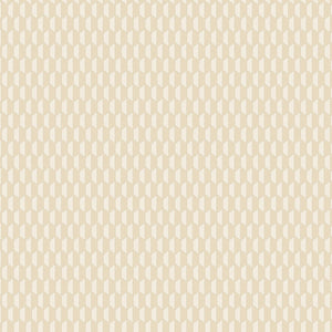 Luxury Cream Geometric Textured Wallpaper, Scandinavian Non-Woven Wall Covering, 41.7"W x 614"H, Washable Removable for Livin
