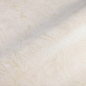 Luxury Cream Abstract Textured 3D Embossed Wallpaper, Contemporary Non-Woven Wall Covering, 41.7"W x 398"H, Washable Removabl