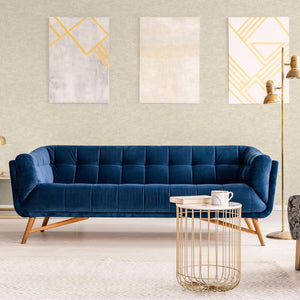 Luxury Cream Abstract Textured 3D Embossed Wallpaper, Contemporary Non-Woven Wall Covering, 41.7"W x 398"H, Washable Removabl