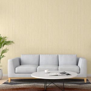 Luxury Cream Abstract Striped 3D Embossed Wallpaper, Modern Non-Woven Wall Covering, 41.7"W x 614"H, Washable Removable for L