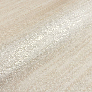 Luxury Cream Striped Stripe 3D Embossed Wallpaper, Coastal Non-Woven Wall Covering, 41.7"W x 614"H, Washable Removable for Li