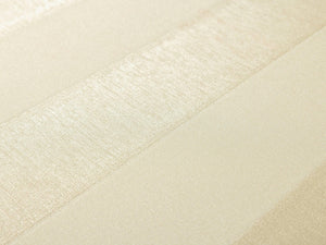 Luxury Cream Striped Stripe Textured Wallpaper, Premium Non-Woven Wall Covering, 41.7"W x 614"H, Washable Removable for Livin
