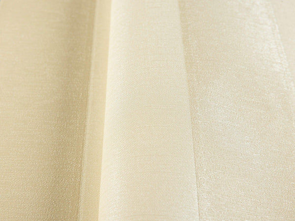 Luxury Cream Striped Stripe Textured Wallpaper, Premium Non-Woven Wall Covering, 41.7"W x 614"H, Washable Removable for Livin