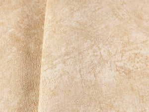 Luxury Cream Distressed Metallic 3D Embossed Wallpaper, Lodge Non-Woven Wall Covering, 41.7"W x 614"H, Washable Removable for