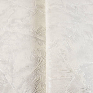 Luxury Cream Textured Embossed 3D Embossed Wallpaper, Premium Non-Woven Wall Covering, 41.7"W x 398"H, Washable Removable for