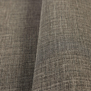Luxury Brown Fabric Textured Wallpaper, Farmhouse Non-Woven Wall Covering, 41.7"W x 614"H, Washable Removable for Living Room