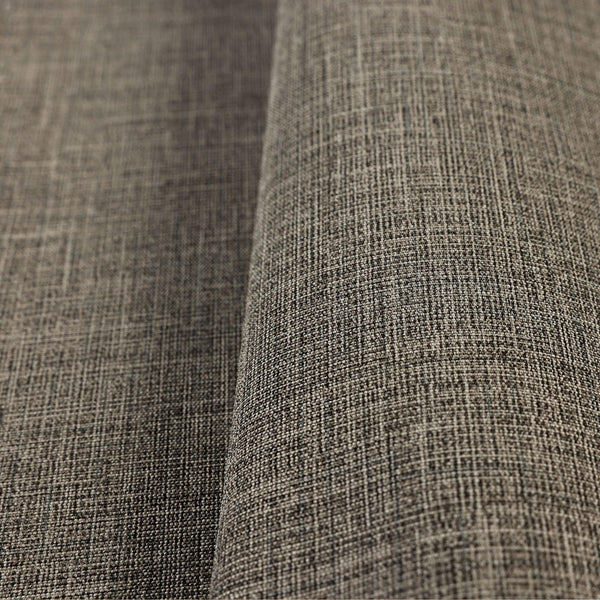 Luxury Brown Fabric Textured Wallpaper, Farmhouse Non-Woven Wall Covering, 41.7"W x 614"H, Washable Removable for Living Room