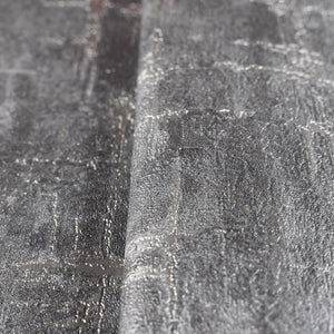 Luxury Metallic Abstract Geometric 3D Embossed Wallpaper, Rustic Non-Woven Wall Covering, 41.7"W x 398"H, Washable Removable 