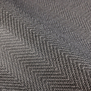 Luxury Gray Chevron Fabric Textured Wallpaper, Modern Non-Woven Wall Covering, 41.7"W x 614"H, Washable Removable for Living 