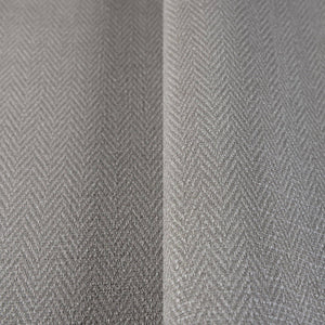 Luxury Gray Chevron Fabric Textured Wallpaper, Victorian Non-Woven Wall Covering, 41.7"W x 614"H, Washable Removable for Livi