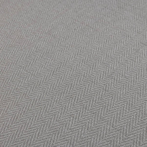 Luxury Gray Chevron Fabric Textured Wallpaper, Victorian Non-Woven Wall Covering, 41.7"W x 614"H, Washable Removable for Livi