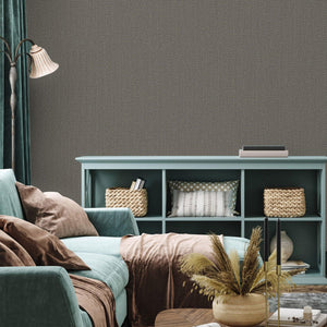 Luxury Gray Chevron Fabric Textured Wallpaper, Victorian Non-Woven Wall Covering, 41.7"W x 614"H, Washable Removable for Livi