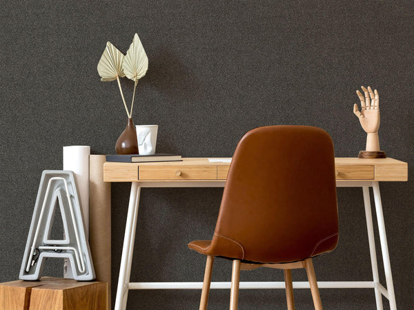 Luxury Gray Granite Stone Textured Wallpaper, Contemporary Non-Woven Wall Covering, 41.7"W x 614"H, Washable Removable for Li