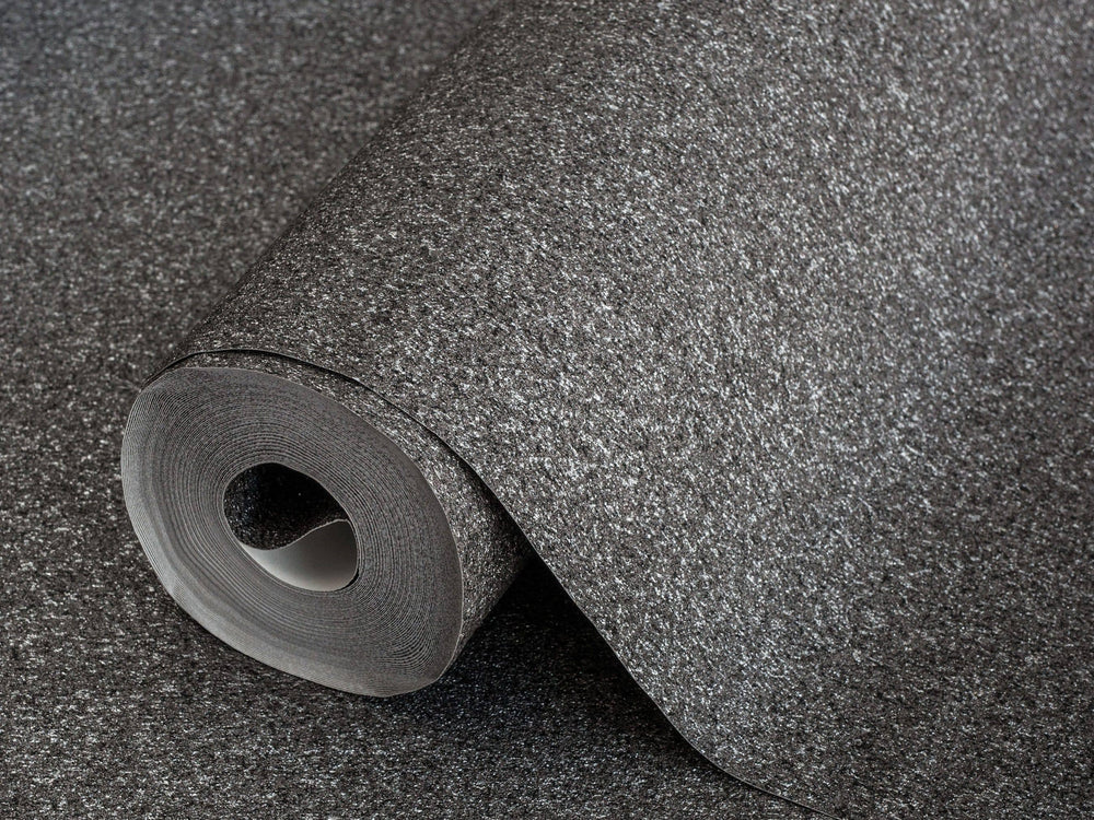 Luxury Gray Granite Stone Textured Wallpaper, Contemporary Non-Woven Wall Covering, 41.7"W x 614"H, Washable Removable for Li