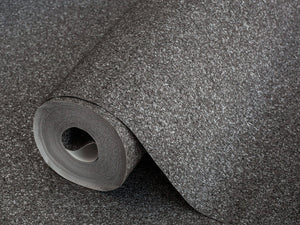 Luxury Gray Granite Stone Textured Wallpaper, Contemporary Non-Woven Wall Covering, 41.7"W x 614"H, Washable Removable for Li