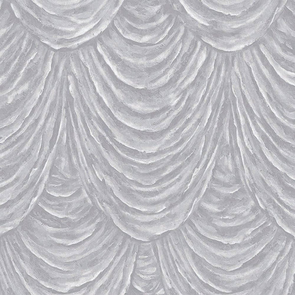 Luxury Gray Striped Textured Wallpaper, Premium Non-Woven Wall Covering, 41.7"W x 398"H, Washable Removable for Living Room B