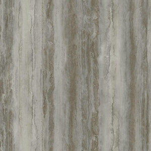 Luxury Grey Embossed Tree 3D Embossed Wallpaper, Lodge Non-Woven Wall Covering, 41.7"W x 398"H, Washable Removable for Living