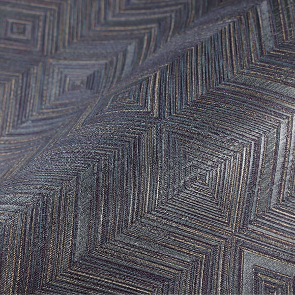 Luxury Neutral Geometric Textured Wallpaper, Minimalist Non-Woven Wall Covering, 41.7"W x 614"H, Washable Removable for Livin