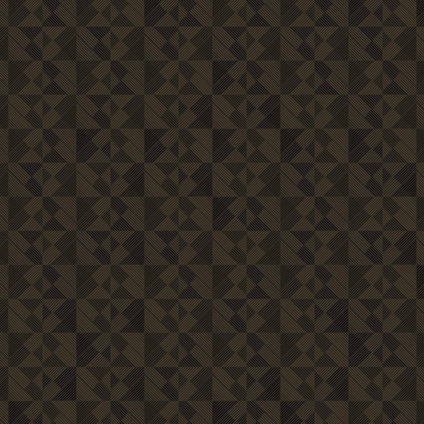 Luxury Tan Checkered Geometric 3D Embossed Wallpaper, Glam Non-Woven Wall Covering, 41.7"W x 614"H, Washable Removable for Li