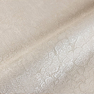 Luxury Beige Textured Embossed 3D Embossed Wallpaper, Premium Non-Woven Wall Covering, 41.7"W x 398"H, Washable Removable for