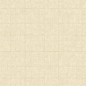 Luxury Beige Geometric Textured Wallpaper, Premium Non-Woven Wall Covering, 41.7"W x 398"H, Washable Removable for Living Roo