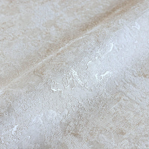 Luxury Cream Distressed Metallic 3D Embossed Wallpaper, Industrial Non-Woven Wall Covering, 41.7"W x 614"H, Washable Removabl