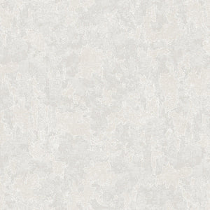 Luxury Cream Distressed Metallic 3D Embossed Wallpaper, Industrial Non-Woven Wall Covering, 41.7"W x 614"H, Washable Removabl
