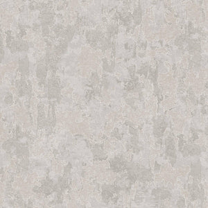 Luxury Beige Distressed Metallic 3D Embossed Wallpaper, Contemporary Non-Woven Wall Covering, 41.7"W x 614"H, Washable Remova