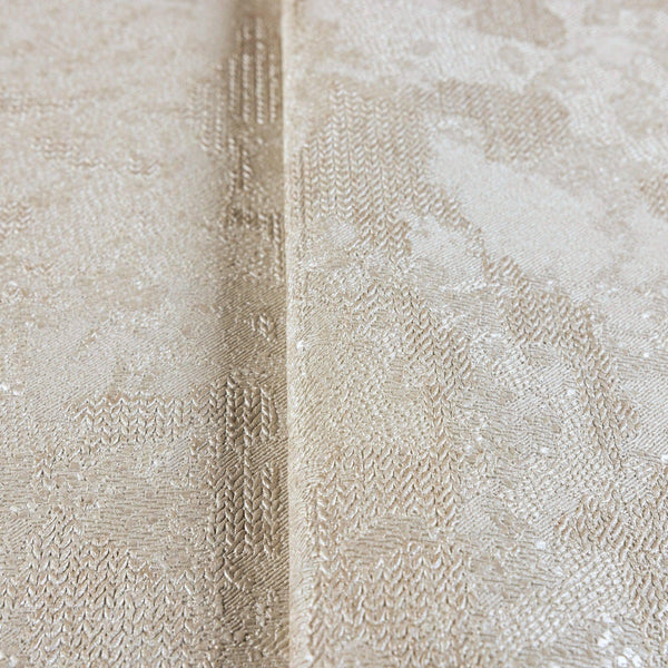 Luxury Beige Abstract Distressed 3D Embossed Wallpaper, Boho Non-Woven Wall Covering, 41.7"W x 614"H, Washable Removable for 