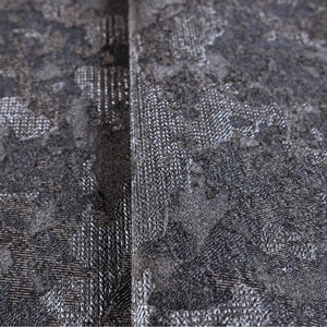Luxury Black Abstract Distressed 3D Embossed Wallpaper, Contemporary Non-Woven Wall Covering, 41.7"W x 614"H, Washable Remova