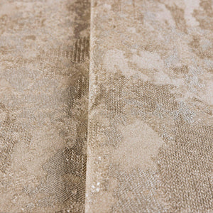 Luxury Beige Abstract Distressed 3D Embossed Wallpaper, Rustic Non-Woven Wall Covering, 41.7"W x 614"H, Washable Removable fo