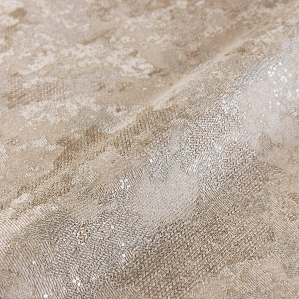 Luxury Beige Abstract Distressed 3D Embossed Wallpaper, Rustic Non-Woven Wall Covering, 41.7"W x 614"H, Washable Removable fo