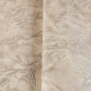 Luxury Beige Textured Embossed 3D Embossed Wallpaper, Premium Non-Woven Wall Covering, 41.7"W x 398"H, Washable Removable for
