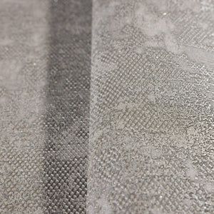Luxury Gray Abstract Distressed 3D Embossed Wallpaper, Farmhouse Non-Woven Wall Covering, 41.7"W x 398"H, Washable Removable 