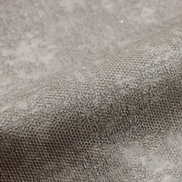 Luxury Gray Abstract Distressed 3D Embossed Wallpaper, Farmhouse Non-Woven Wall Covering, 41.7"W x 398"H, Washable Removable 