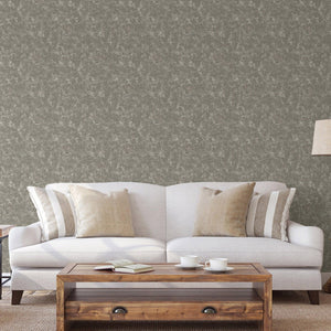 Luxury Gray Abstract Distressed 3D Embossed Wallpaper, Farmhouse Non-Woven Wall Covering, 41.7"W x 398"H, Washable Removable 